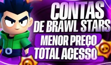 Conta brawl stars gemada e rara!!!