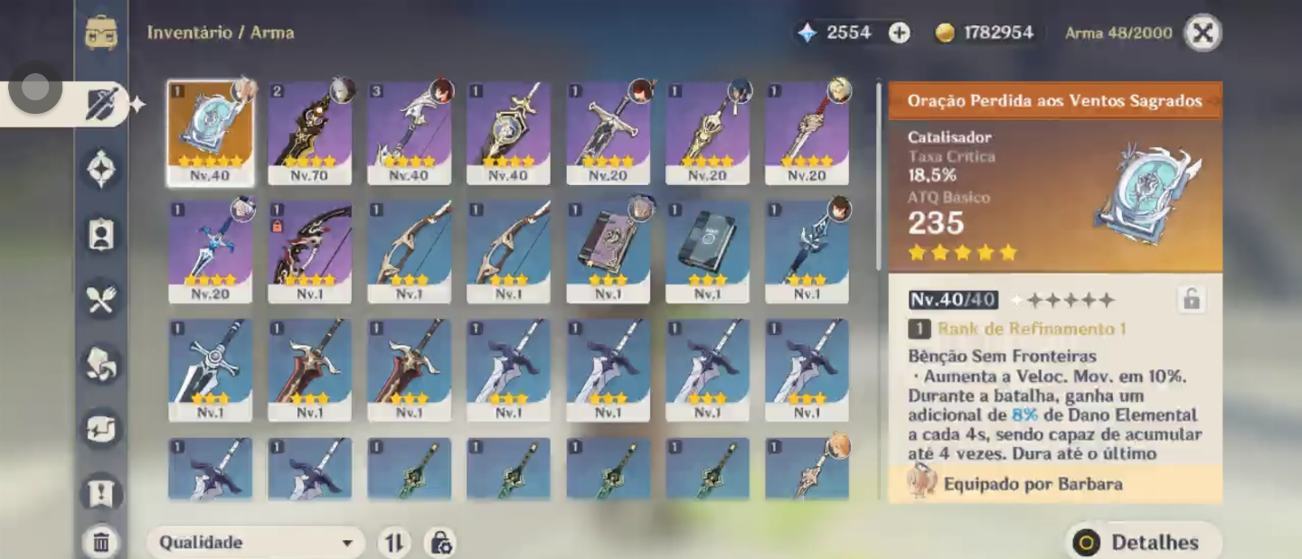 ANIVER LIVRE/EUROPE-ZHONGLI+QIQI+ARMA T5+2.5K GEMAS+40 GOROS