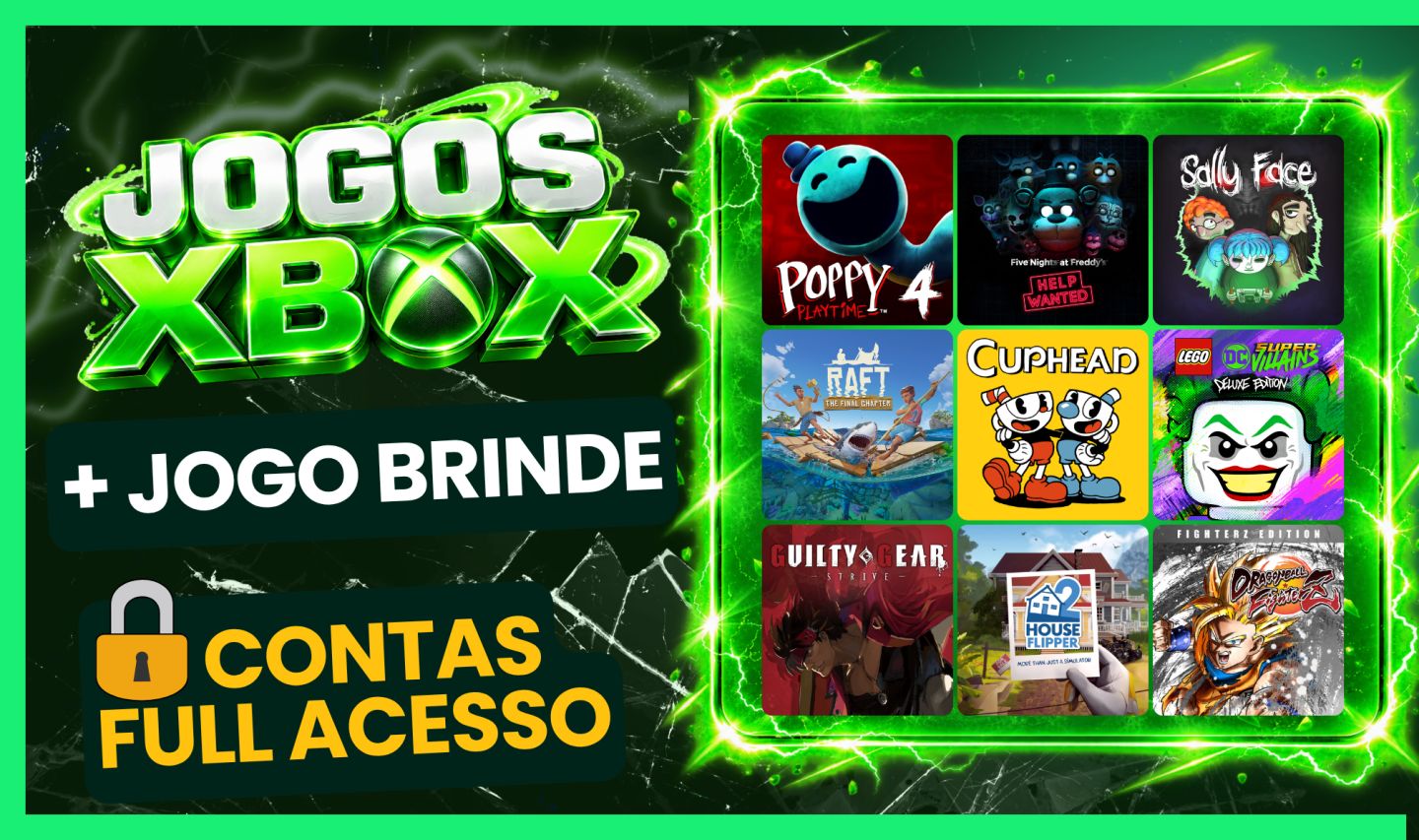Jogos Xbox One / Series XS / 360 + Jogo BRINDE - Conta Privada (Full Acesso)