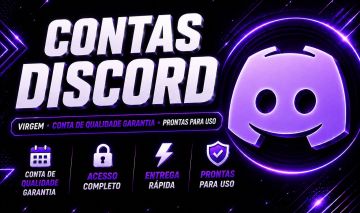 CONTAS DISCORD NITRADAS E VIRGEM | ENTREGA AUTOMATICA