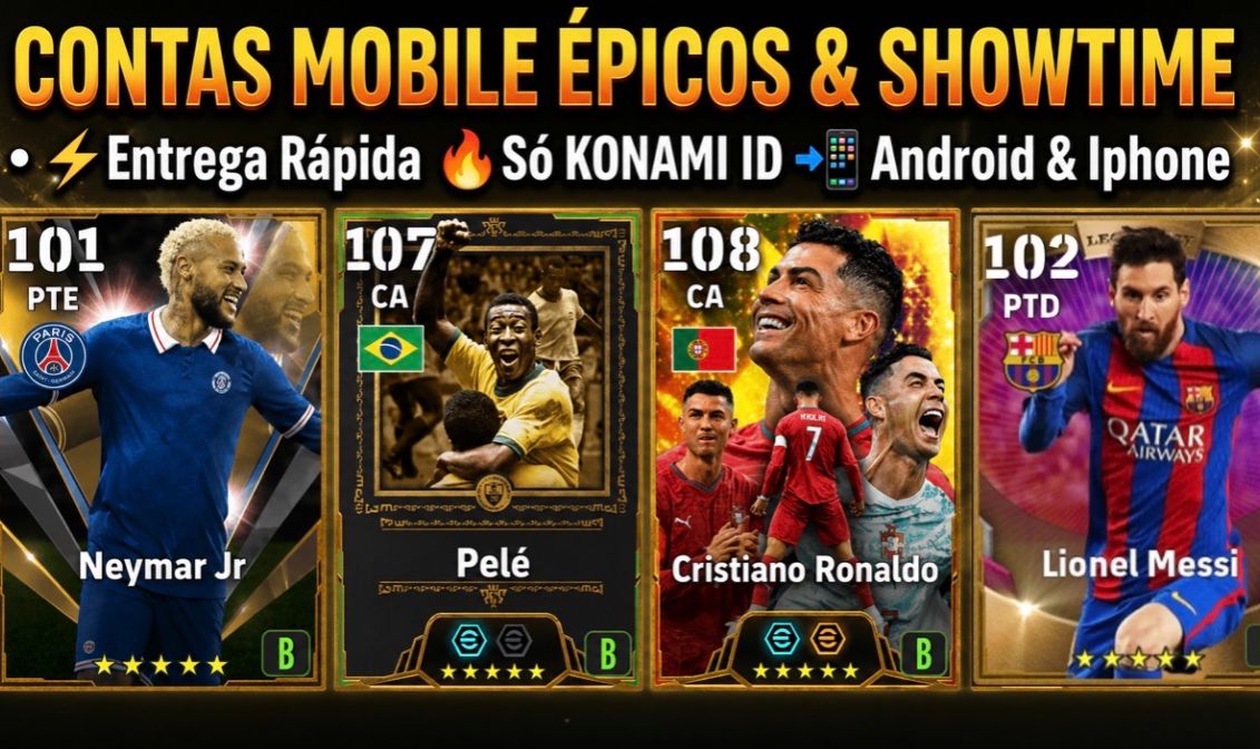 [GOATS] CONTAS EFOOTBALL INICIANTE PROMISSORA