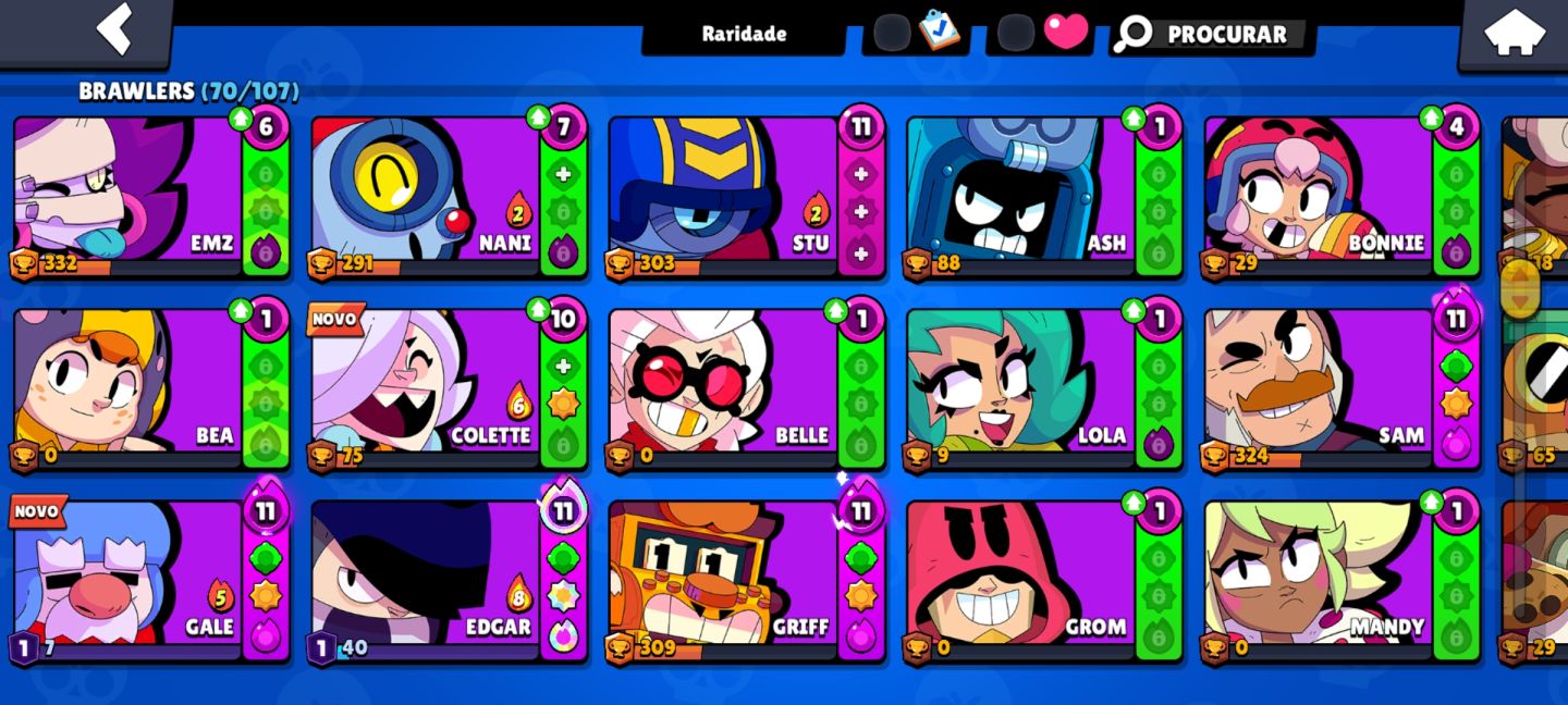 OFERTA!!!! Conta de brawl stars totalmente sua, conta com 18k, mais informações