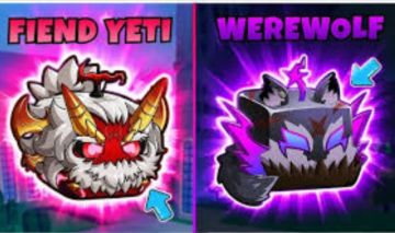 FIEND YETI E WEREWOLF - BLOX FRUITS