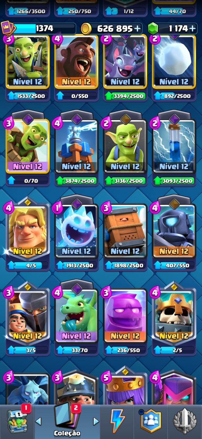 Conta de Clash royale || Muito evoluída e cheia de Recursos!