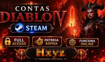 CONTA STEAM DIABLO IV + DLC + CS 2 PRIME