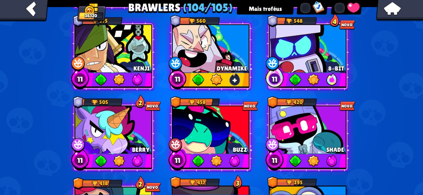 Conta de Brawl Stars rara (leia a descrição)