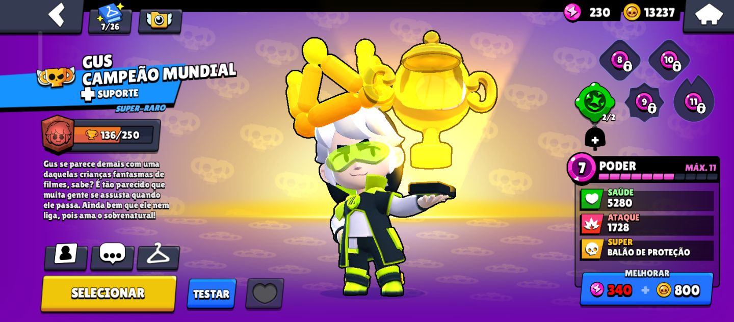 Conta de brawl stars 28k de troféus