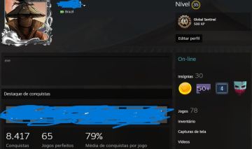CONTA STEAM FULL ACESSO | REPLETA DE JOGOS AAA + 8.000 CONQUISTAS | BARATO!