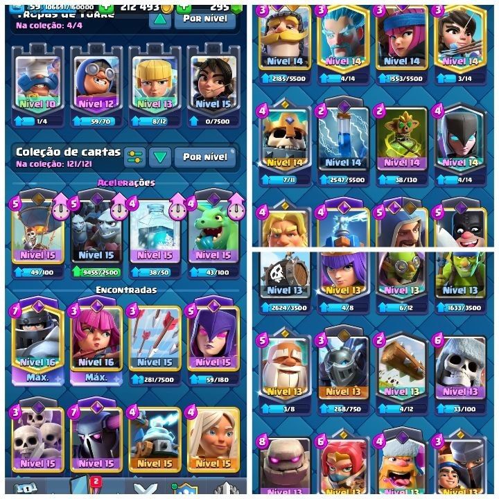 Promoção Conta Clash Royale VETERANO (perfil verificado pelo GGMAX)