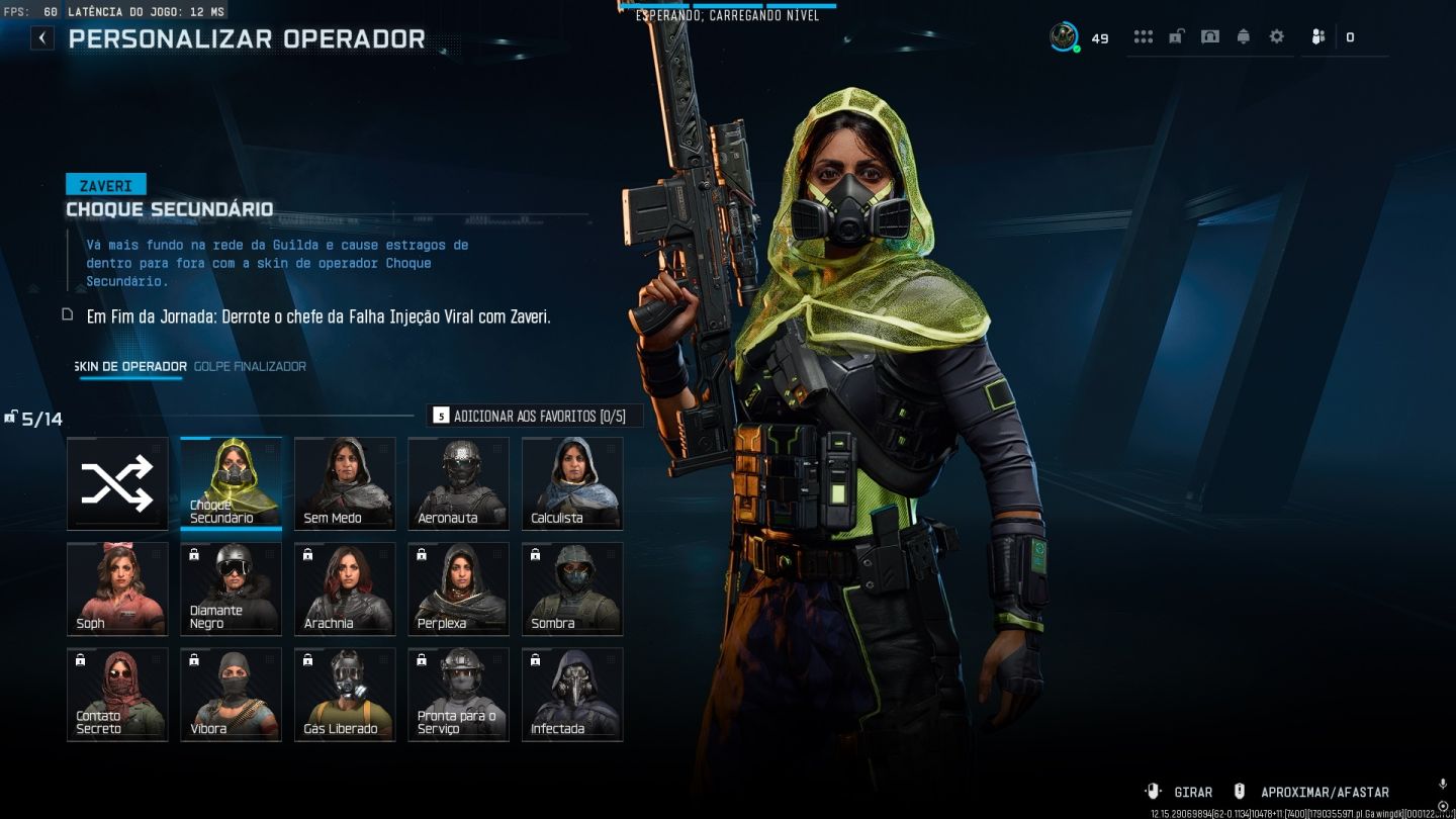 Conta B07/Warzone rank Carmesim