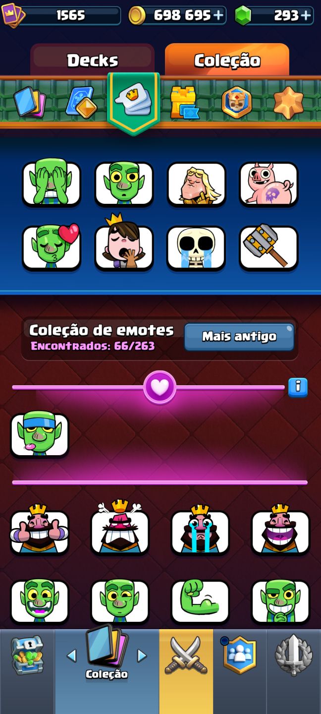 Conta de clash 10k de trofeus focada logbait 7 anos 17 evos
