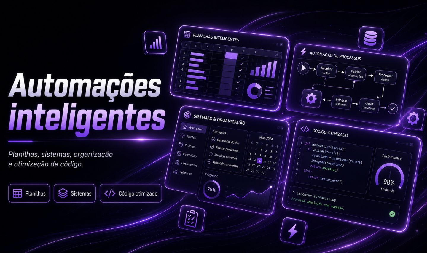 CRIO SITES, APPS, SISTEMAS E IA | PREÇO BAIXO | ENTREGA RÁPIDA