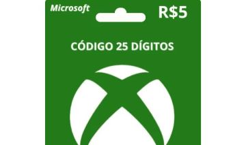 XBOX - R$ 5,00 (GIFT CARD)