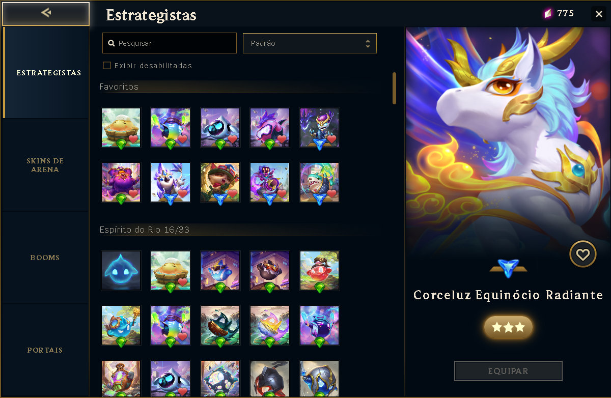 Conta 2013 - Plat 2 (1/5 MD5) 566 Skins / Todos Champs / 151k EA / 14k EL + TFT