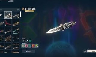 Conta Valorant Faca VCT 2026! Com skins de vandal