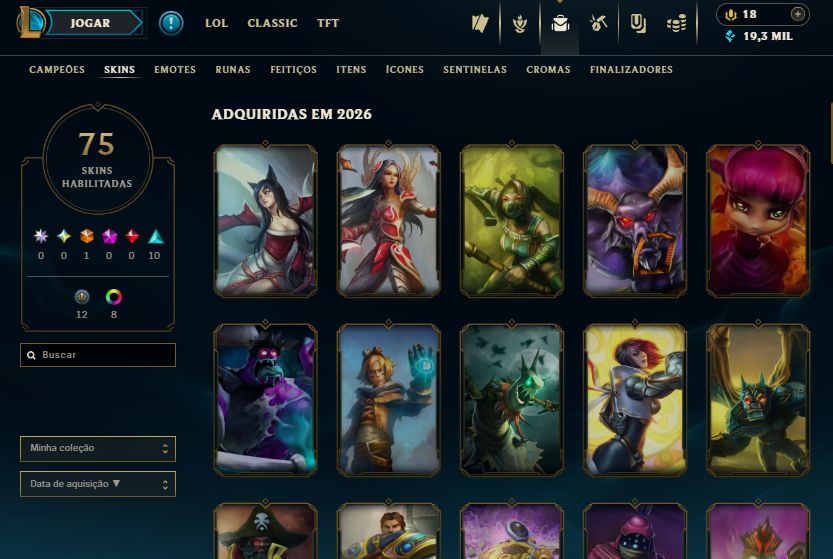 Conta Platina 4 Soloq League of Legends