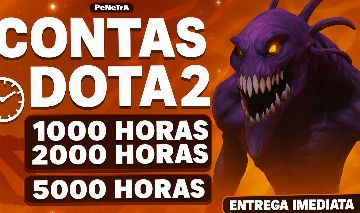 CONTAS DOTA2 HORAS (SEM RANKED LIBERADA)
