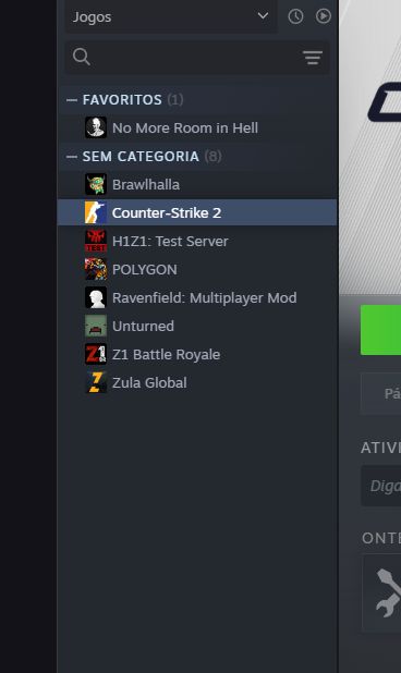 CS2 com Medalha 5 anos SEM PRIME