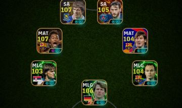 CONTA EFOOTBALL NEYMAR MSN, MESSI, ZOLA, MATHAUS, KVARA, INIESTA E MUITA MAIS!