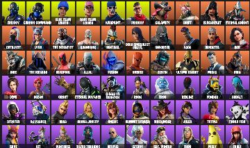 CONTA FORTNITE FA STW OG 104 SKINS | GOLD MIDAS & BRUTUS | IRIS | TART TYCOON