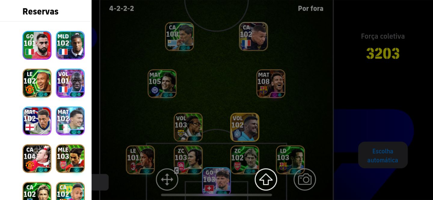 Conta com messi do trio MSN, mais suares 108