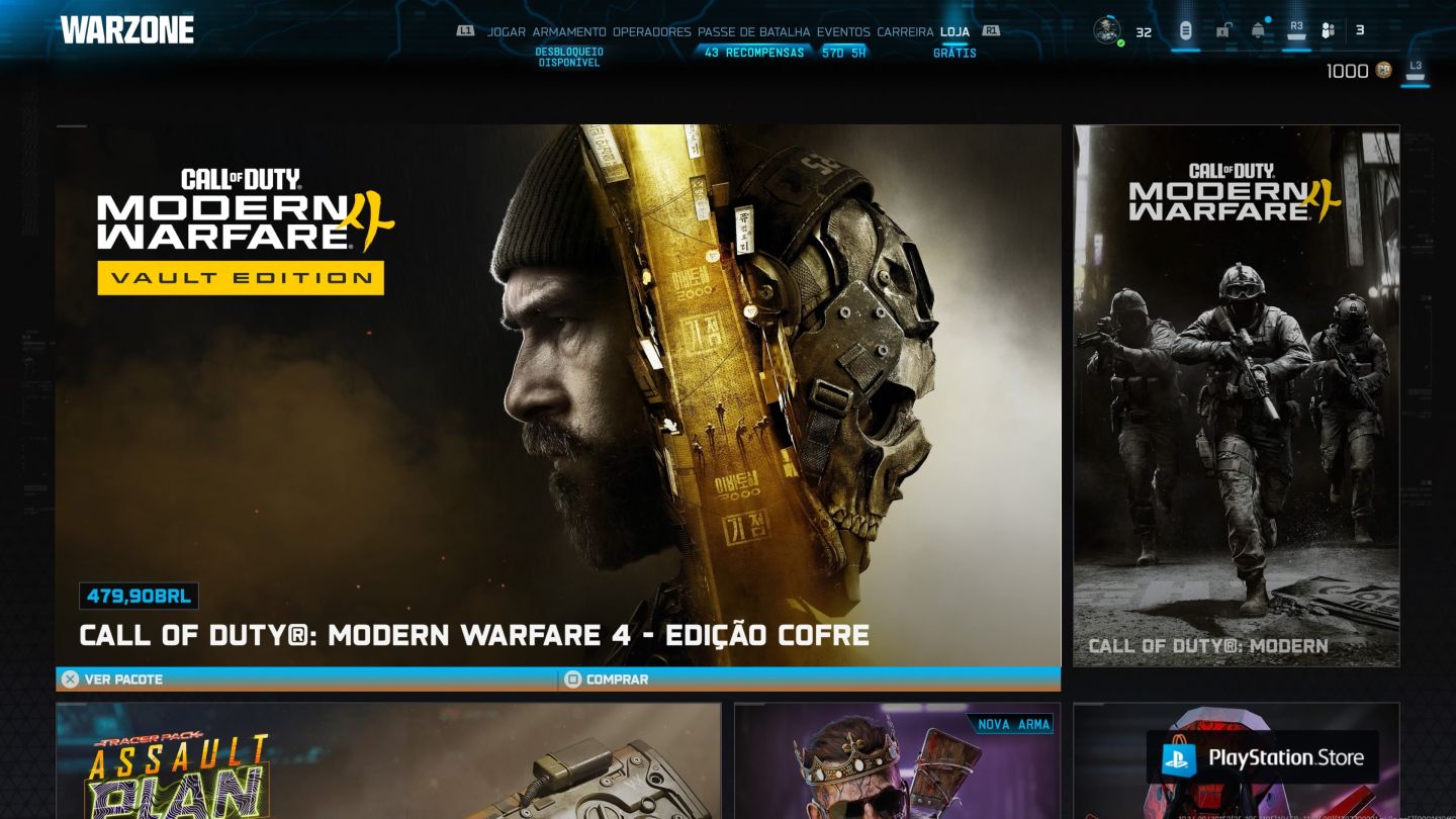 CONTA WARZONE (BO7) prestígio 8