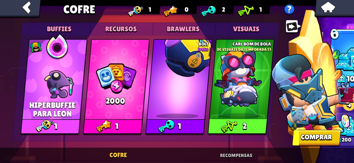 Conta supercell com Brawl Stars +2 Jogos ( Vejam as imagem e a descrição)