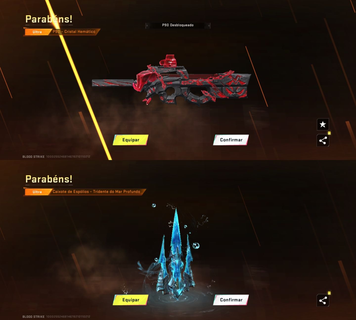 CONTAS DE BLOOD STRIKE INICIANTES COM SKINS JA NA CONTA! (MENOR PREÇO)
