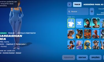 Conta de Fortnite top demais com 102 skins