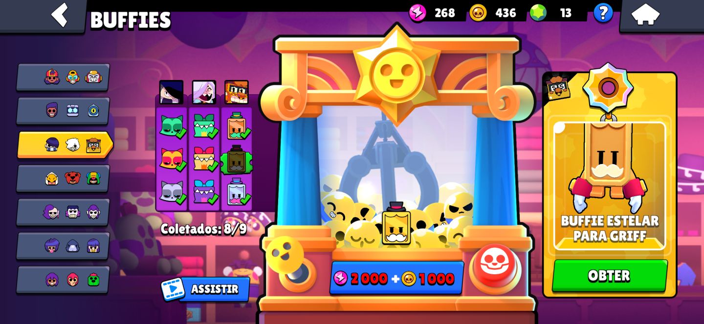 CONTA DE BRAWLS STARS 2018 (TODOS PRO PASSE)LEIA A DESCRIÇÃO +CLASH ROYALE