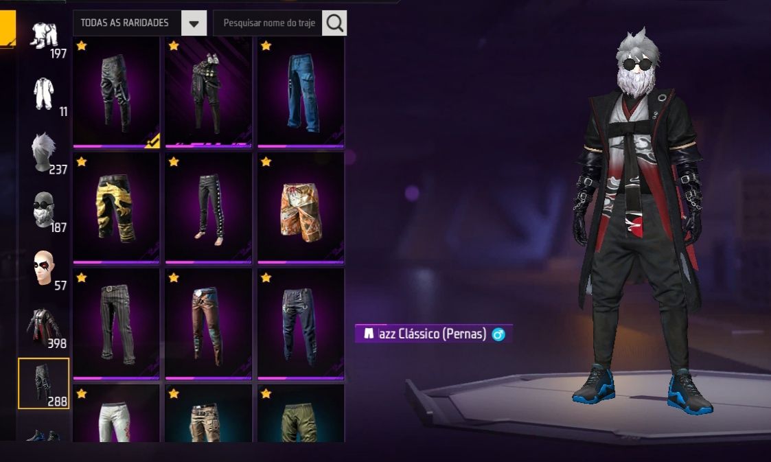Conta Free Fire Gemada Angelical Passes Antigos Skins Raras