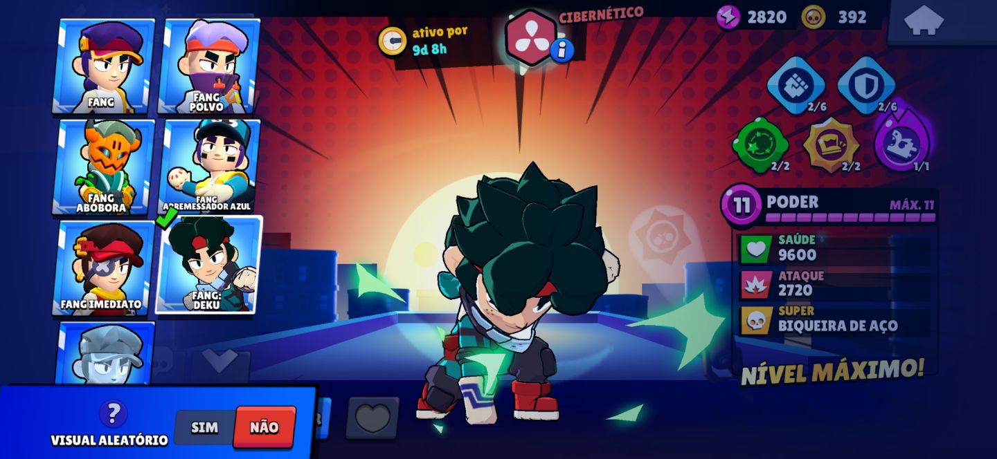 CONTA BRAWL STARS | 110K 106 BRAWLERS (90 Full) VARIAS SKINS RARAS!