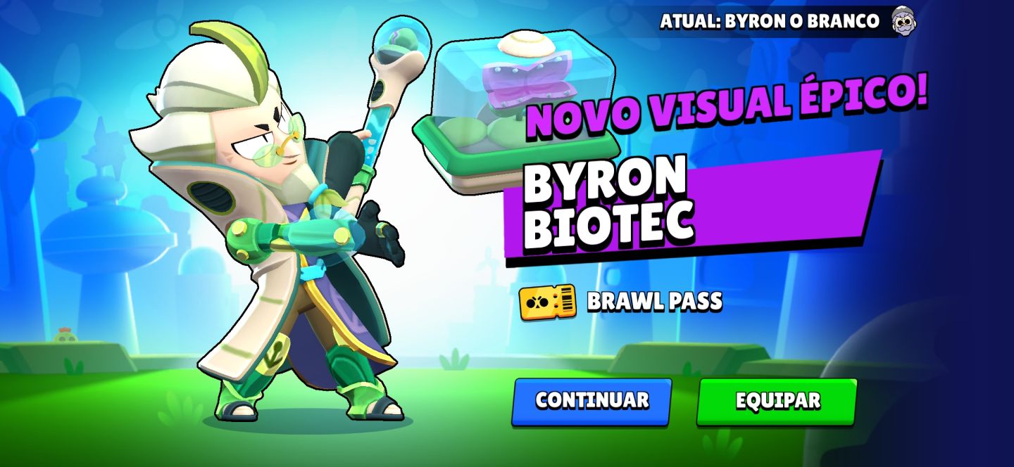 CONTA BRAWL STARS COM 101/108 BRAWLERS/SKINS DE TODAS RARIDADES
