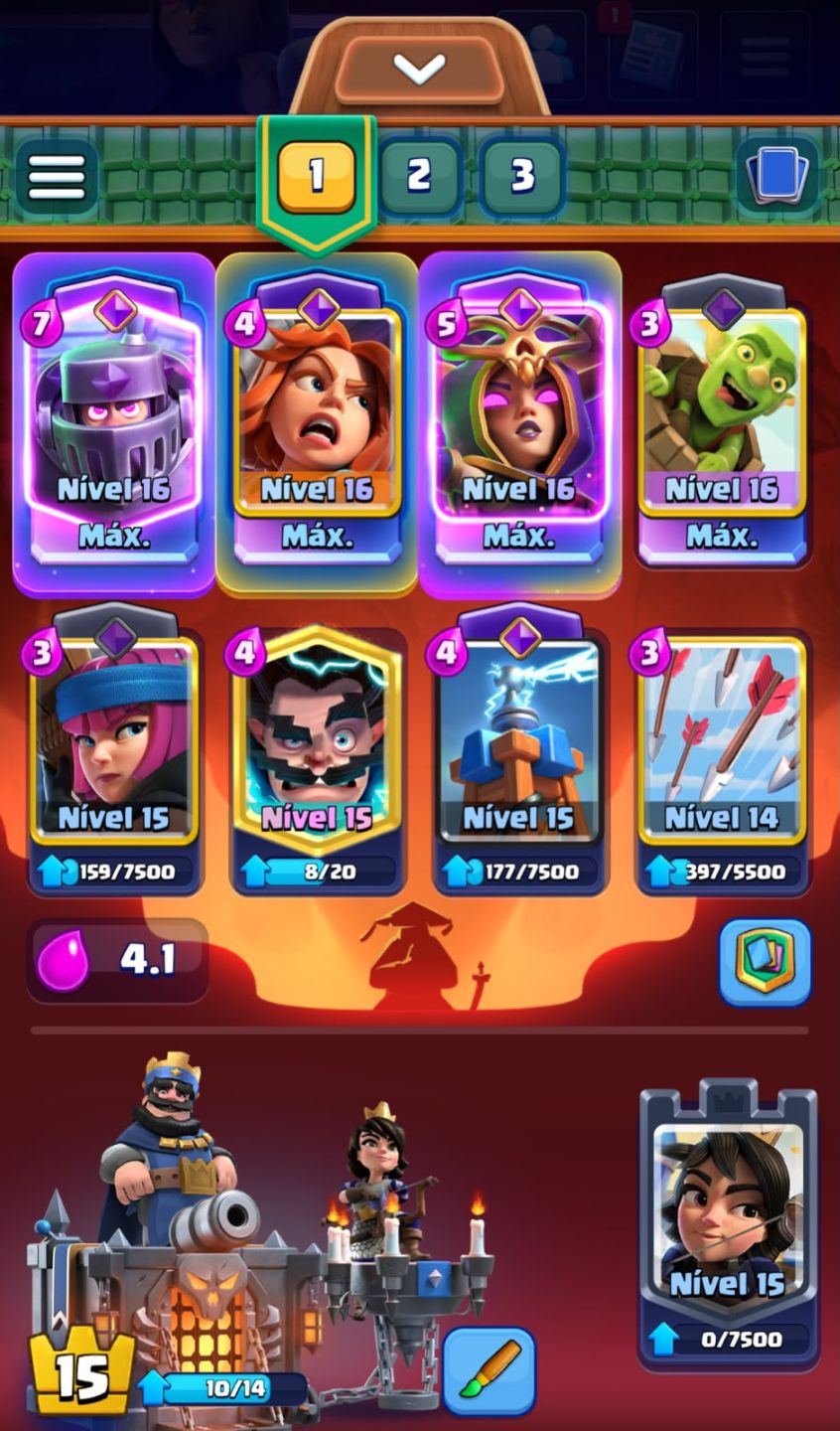 CONTA DE CLASH ROYALE 12k