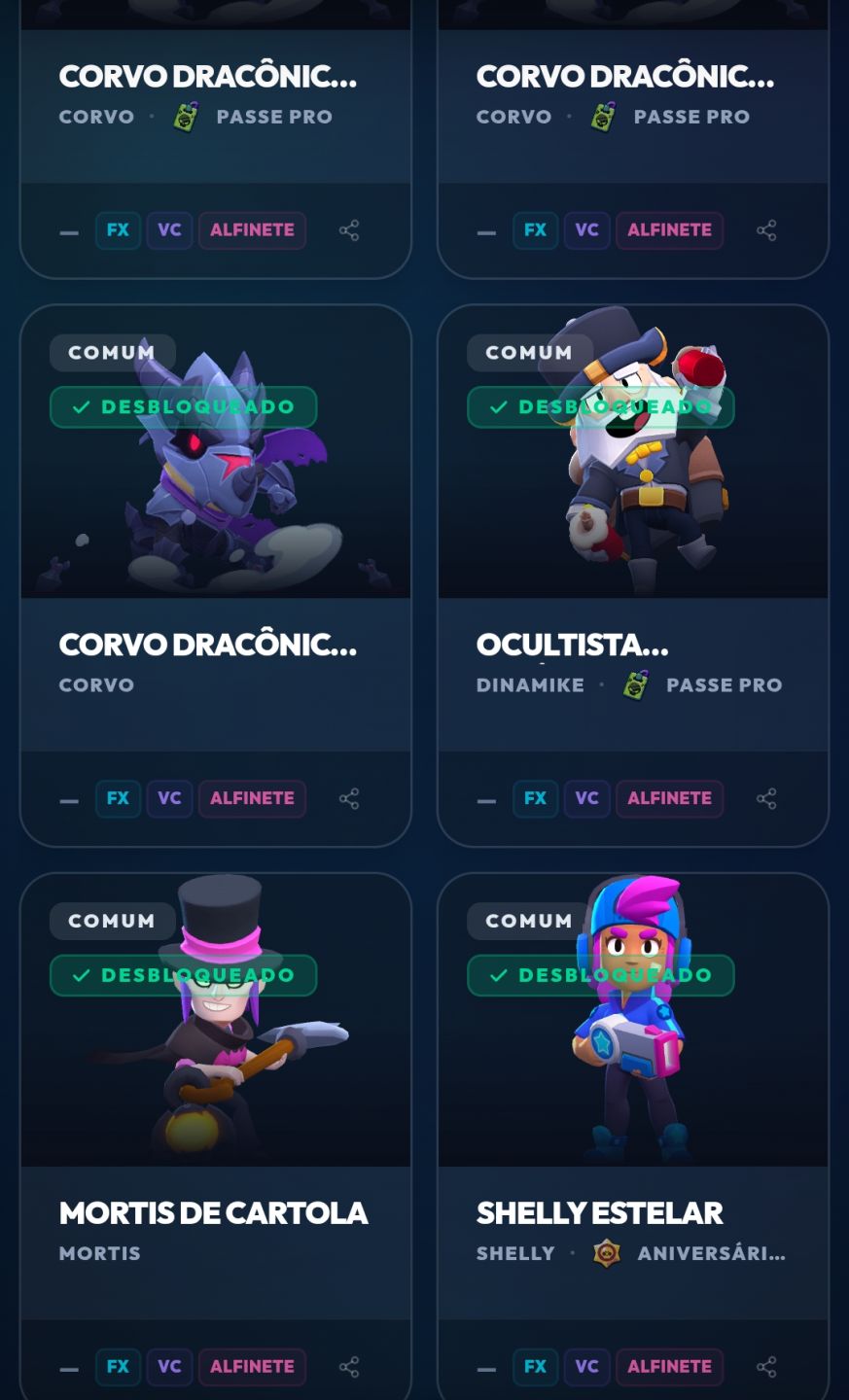 Conta Brawl Stars Diamante I
