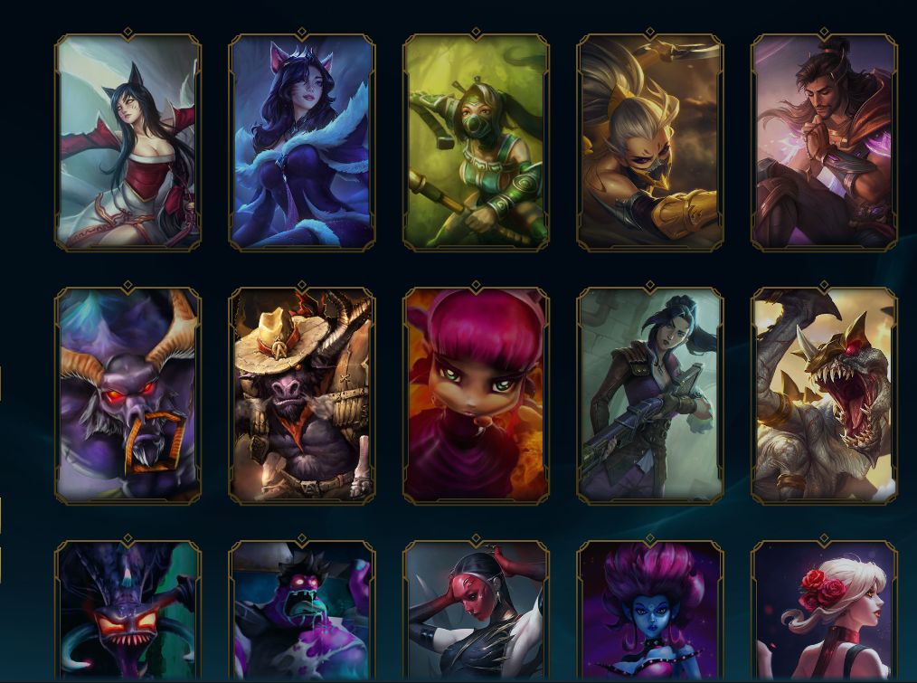 CONTA LOL BR 153 SKINS | LVL 347