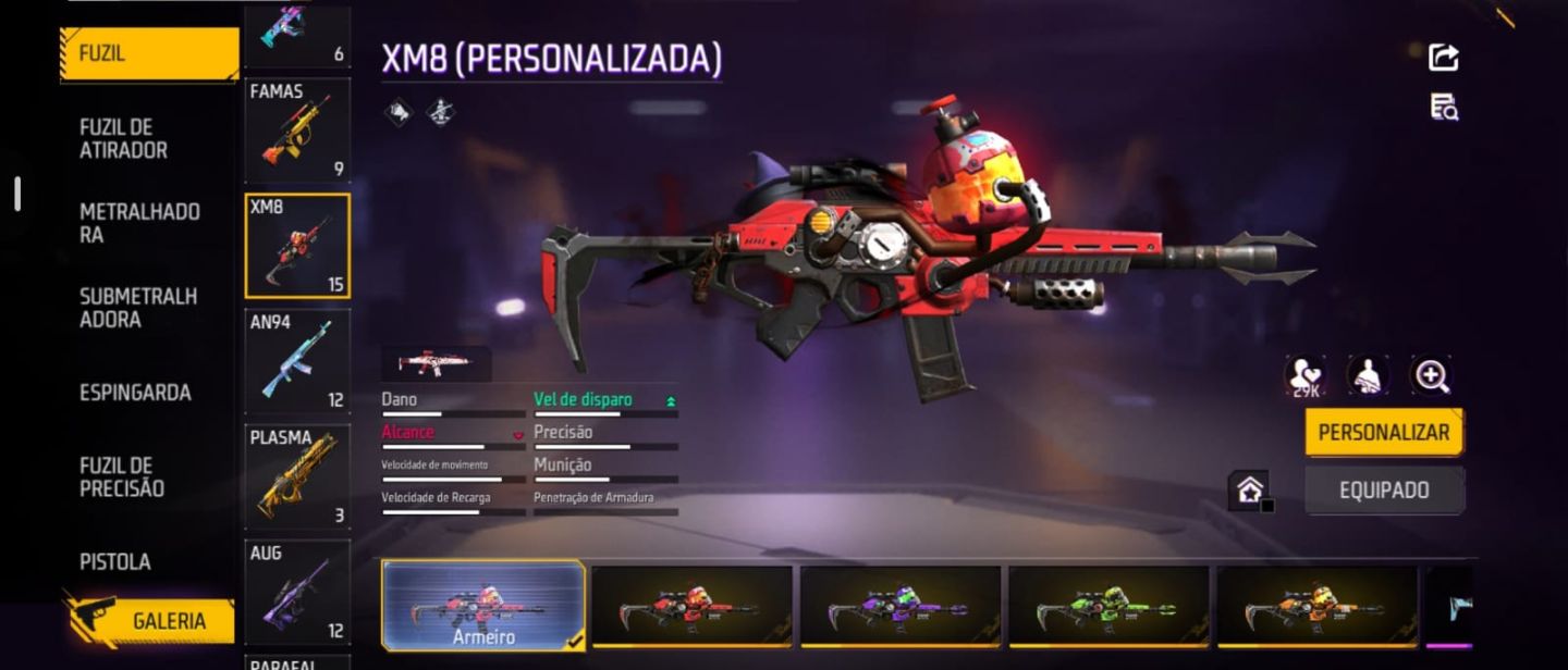PROMOÇÃO MELHOR QUE BLACK FRIDAY! Conta de Free Fire com itens muito valiosos!!