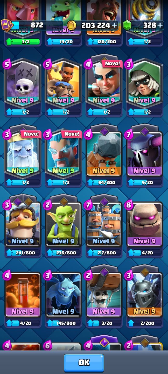 Conta de Clash 5k