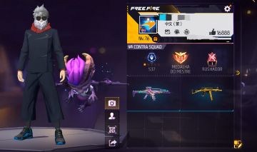 CONTA DE FF PARA APOSTADO XM8 ATT 2 VEL E UMP 1 VEL, LEVEL 76 (a melhor)