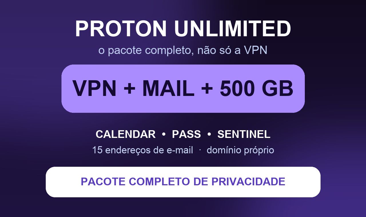 Proton Unlimited - VPN + Mail Premium + 500GB Drive + Pass