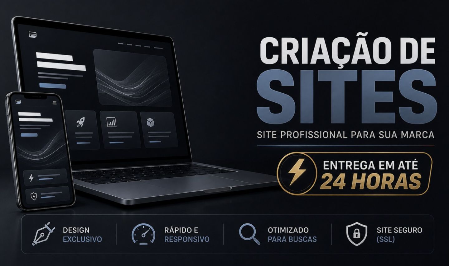 Site Profissional | Entrega Expressa em Até 24 Horas | SUPER PROMOÇÃO