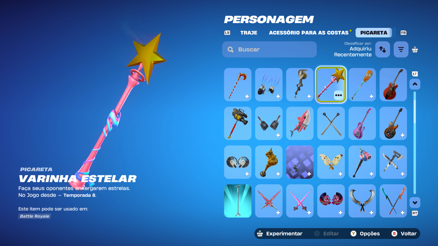Conta fortnite com 137 skins