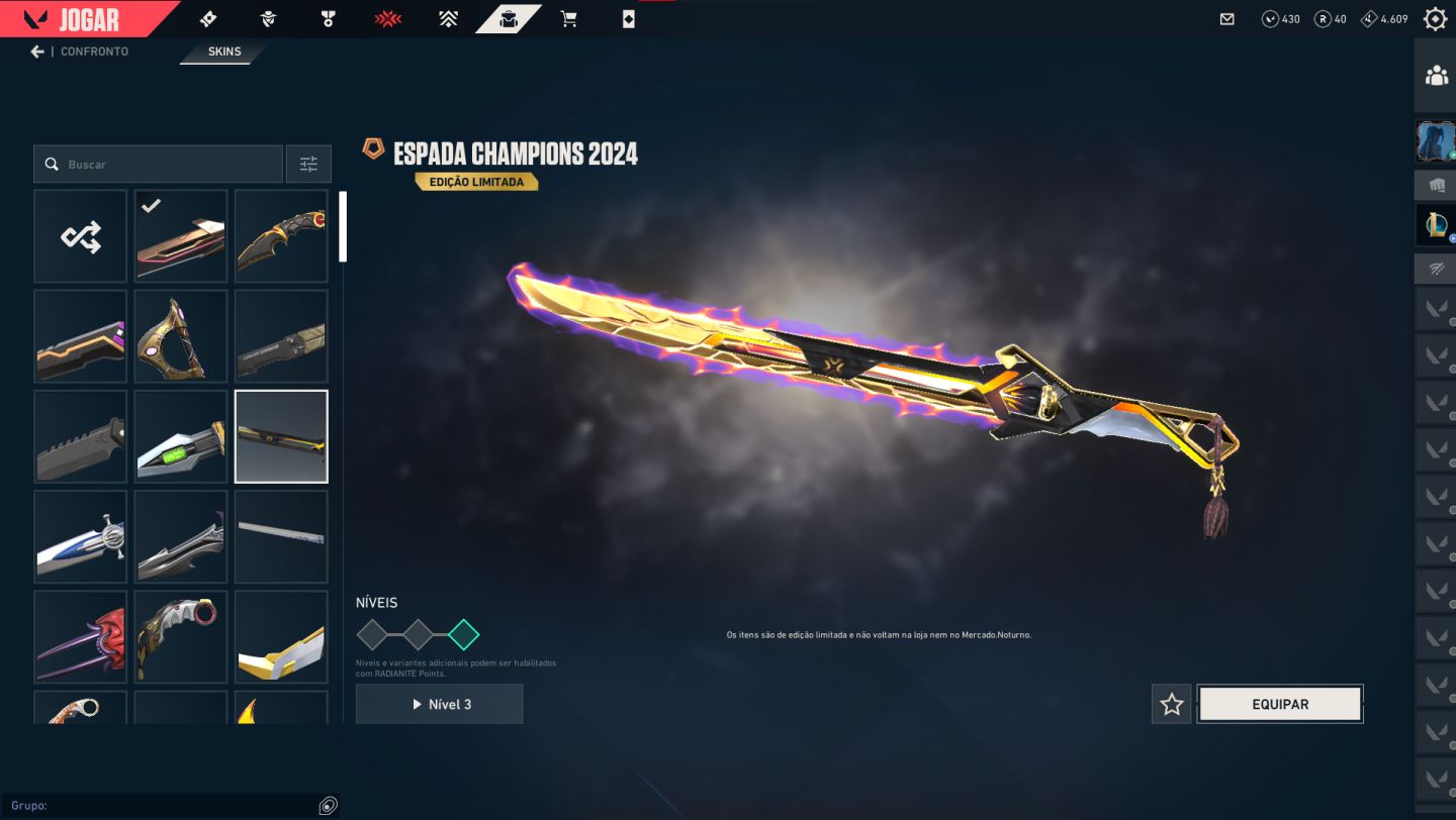 CONTA CHEIA DE SKINS/ Mais de 4 Mil Reais gastos nessa conta