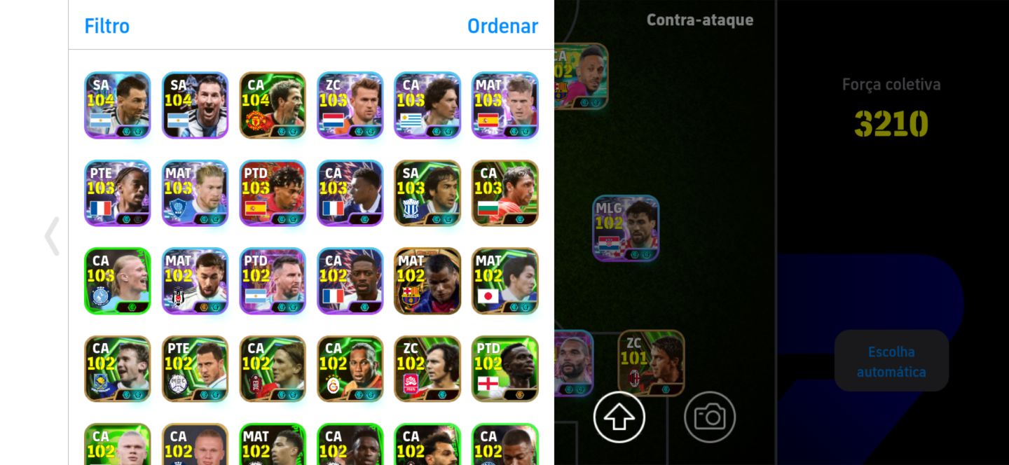 CONTA EFOOTBALL 3210 CRISTIANO RONALDO ETC