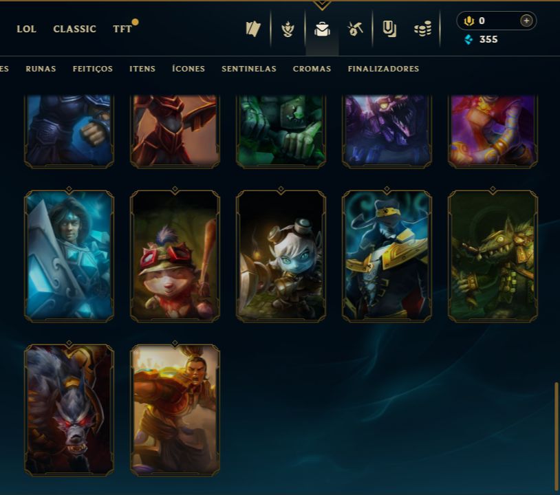SKIN BRAUM VITORIOSO + [ PRATA 3 80% DE WIN RATE ] + [ TROCA NICK ]