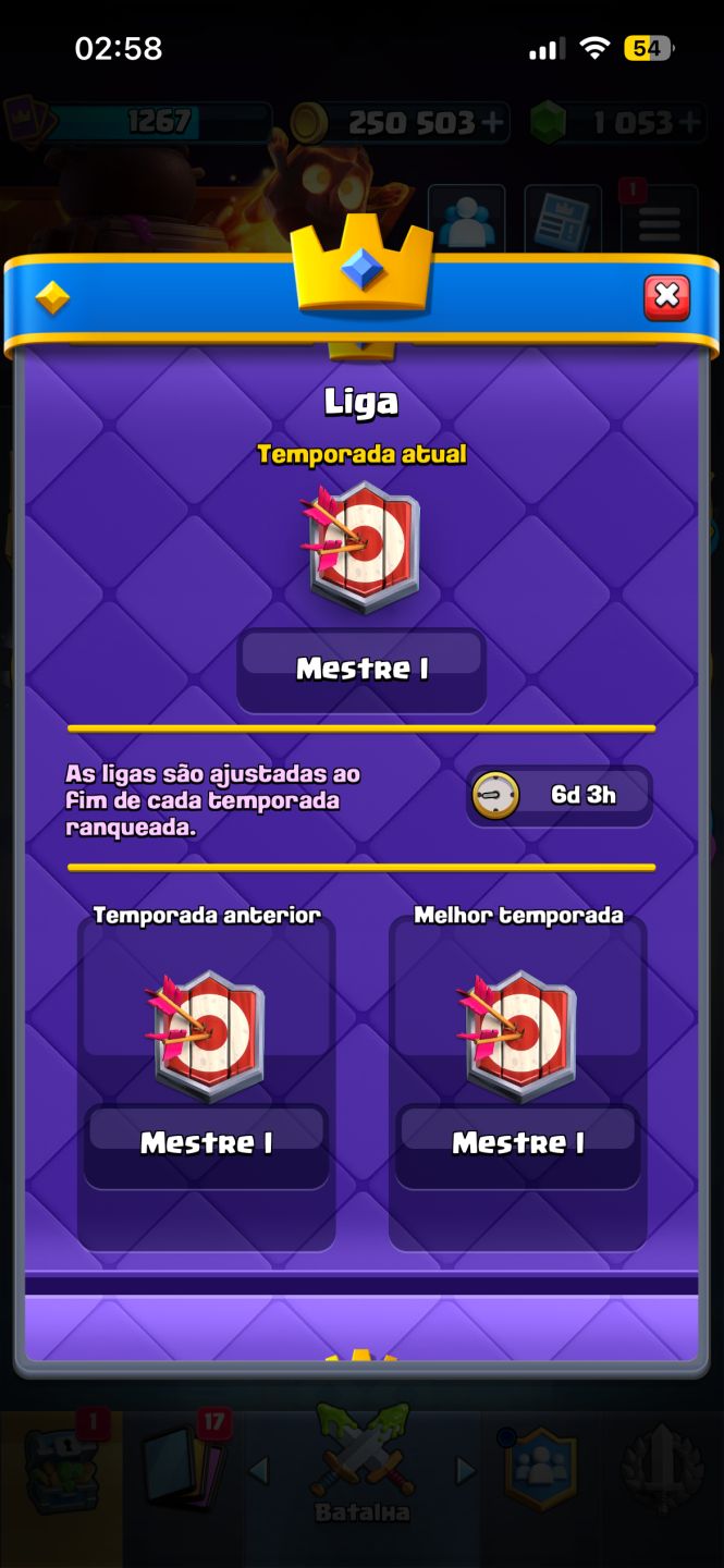 Conta clash royale upada antiga rara com brawl stars