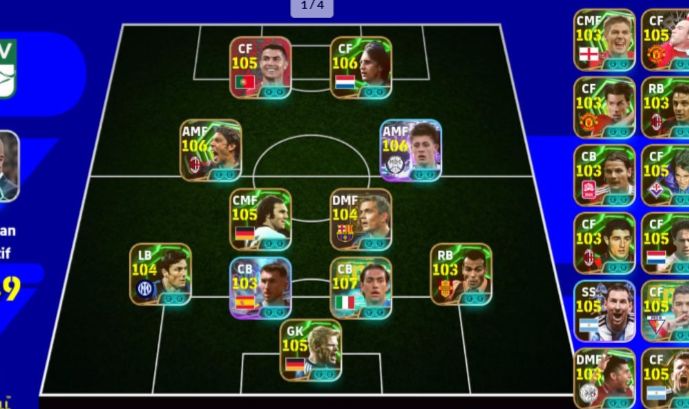 CONTA eFootball - 3249 OVER