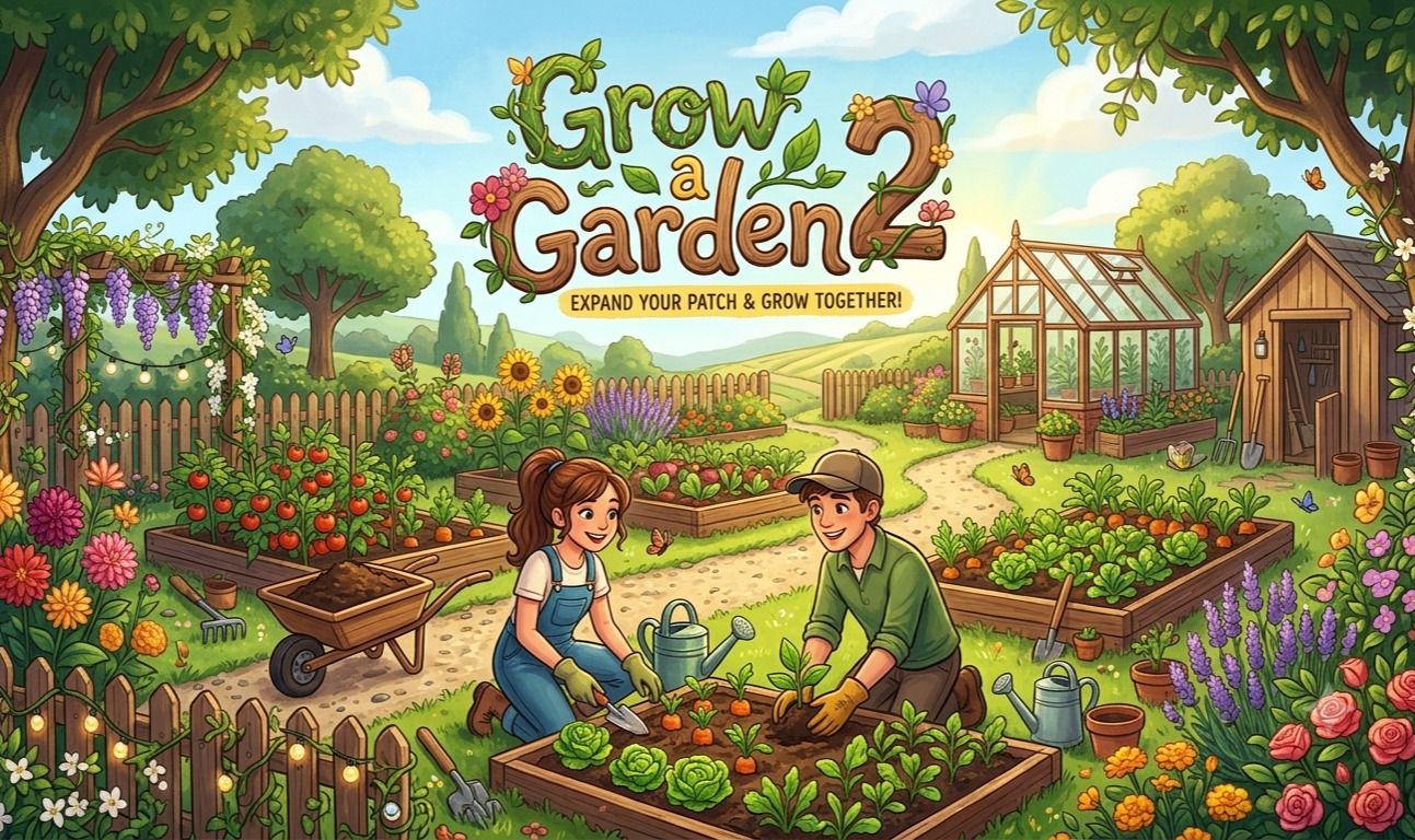 Grow a garden 2:pets,seeds,gears
