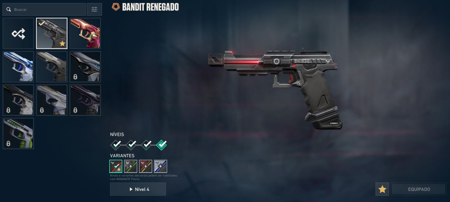 CONTA DE VALORANT COM MUITAS SKINS INCLUINDO CHAMPIONS 2024 E 2026