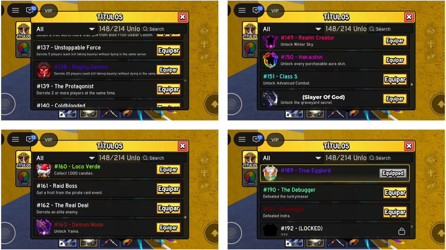 Conta Blox Fruits com 23 Perms, Todas Gamepasses, Todas V4 Full, 15 Storage